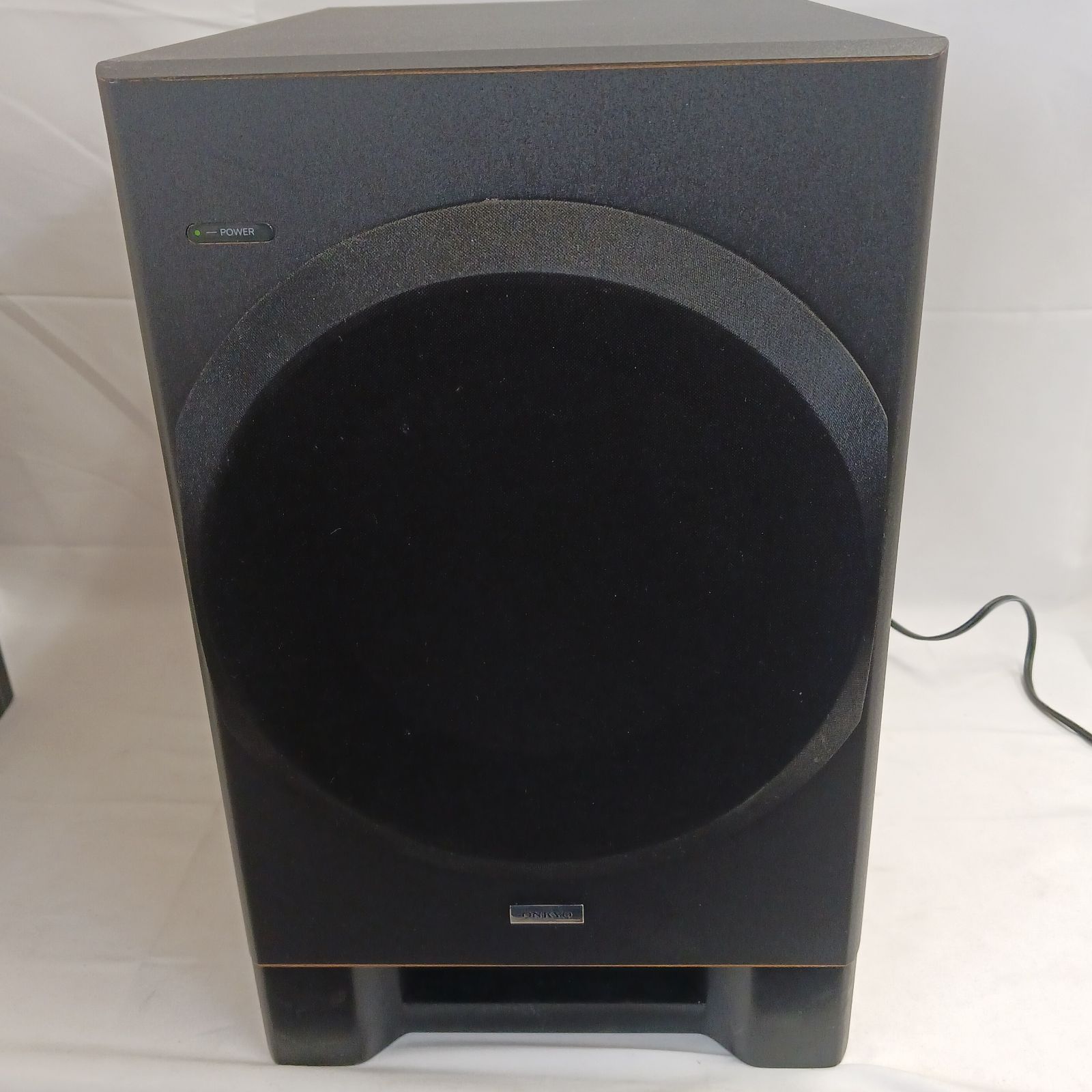 中古品】 ONKYO（オンキヨー） アンプ内蔵サブウーファーシステム