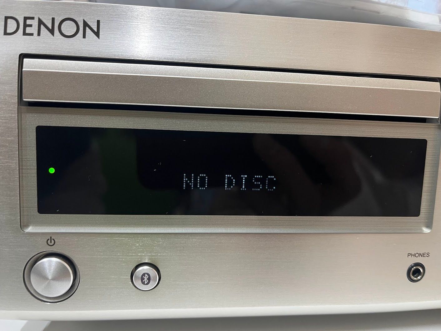 ジャンク】デノン Denon RCD-M41 ワイドFM AM/FMラジオチューナー