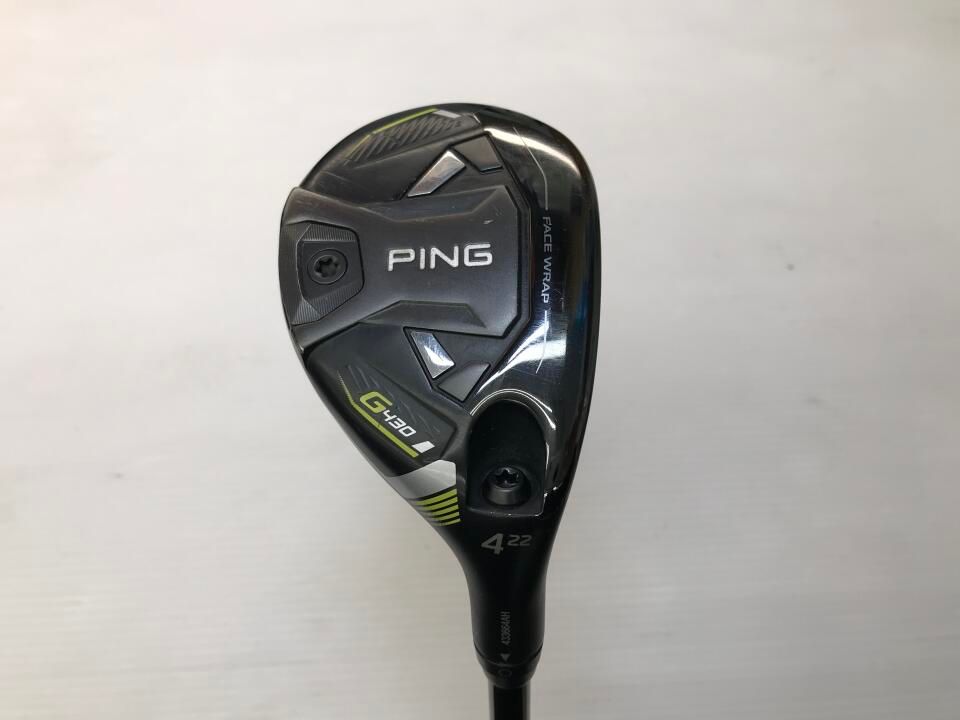 ピン G430 22度 ALTA J CB BLACK Sフレックス ユーティリティ 中古