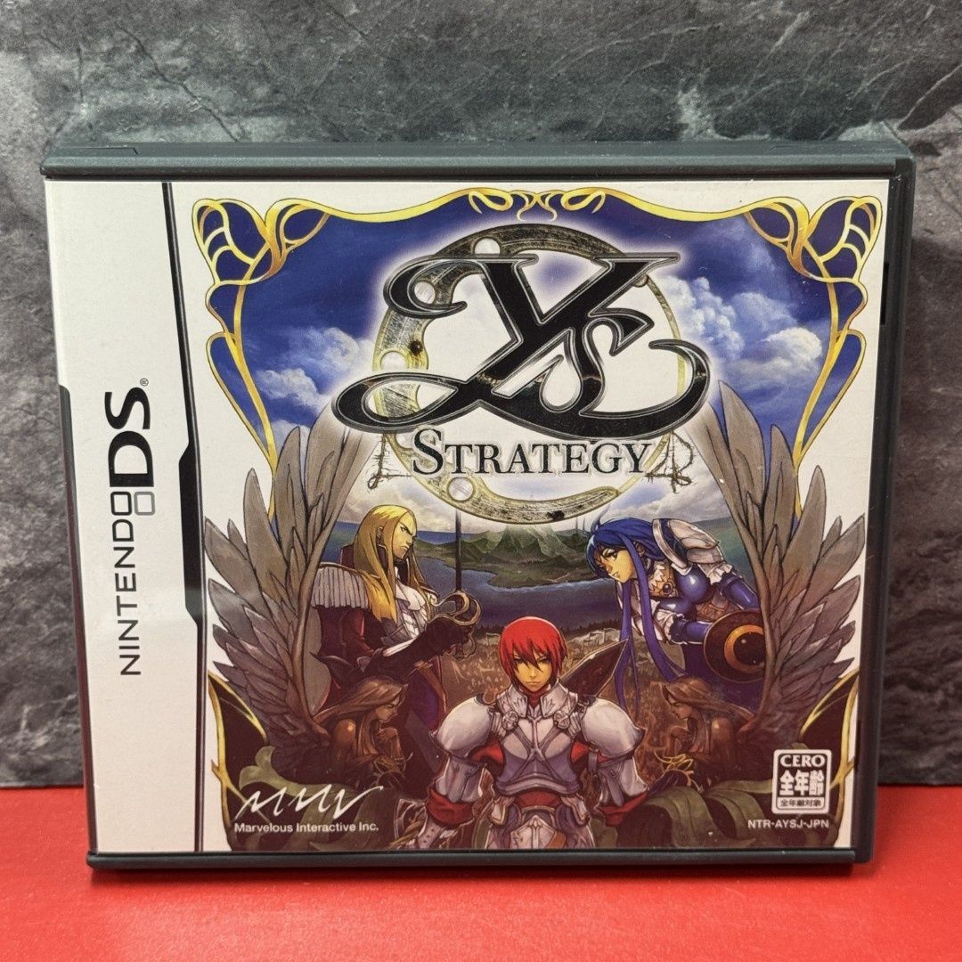 YS STRATEGY イース ストラテジー ニンテンドーDSソフト 取扱説明書付き - メルカリ