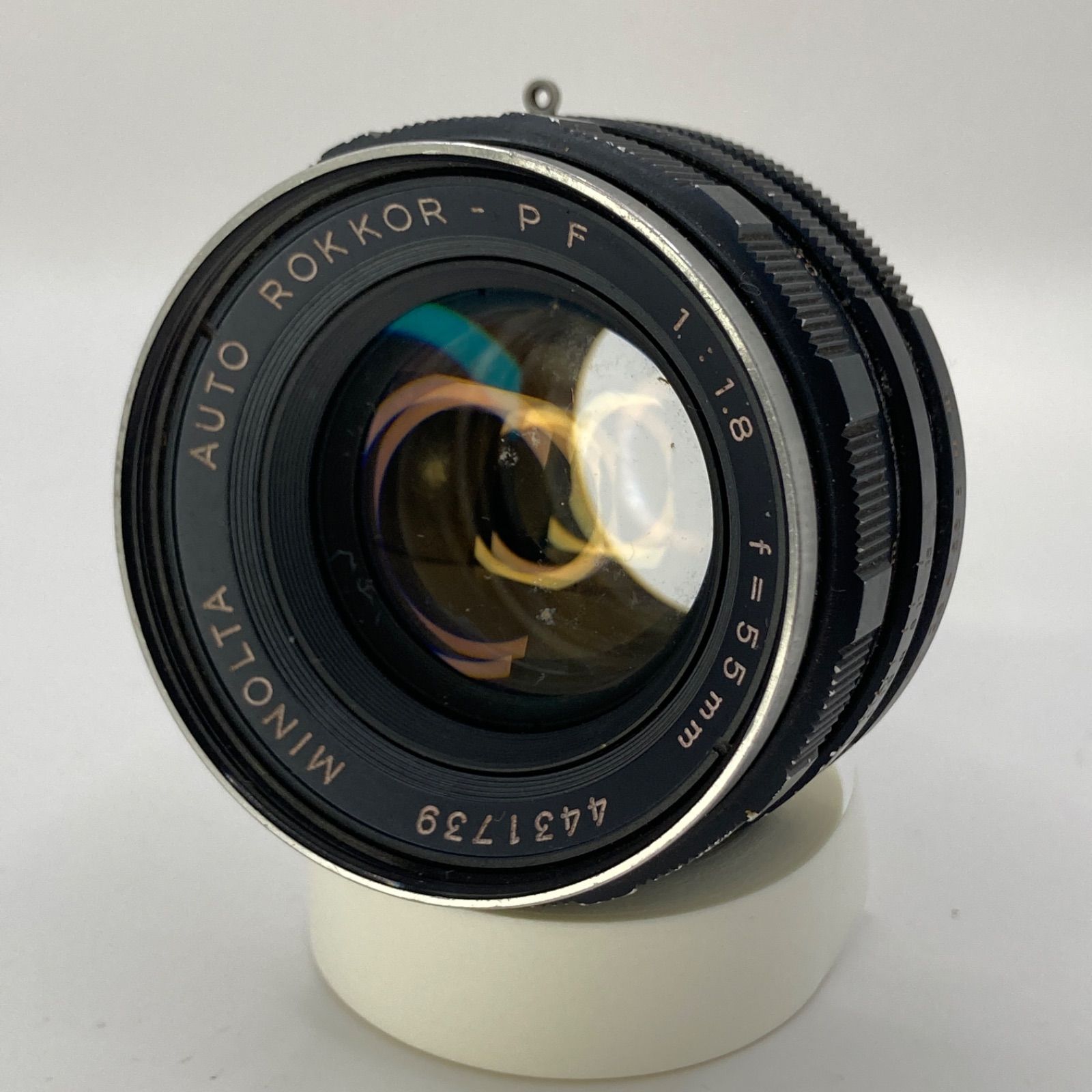 UV照射済/実用個体】Minolta Auto ROKKOR-PF 55mm F1.8 透明度改善済