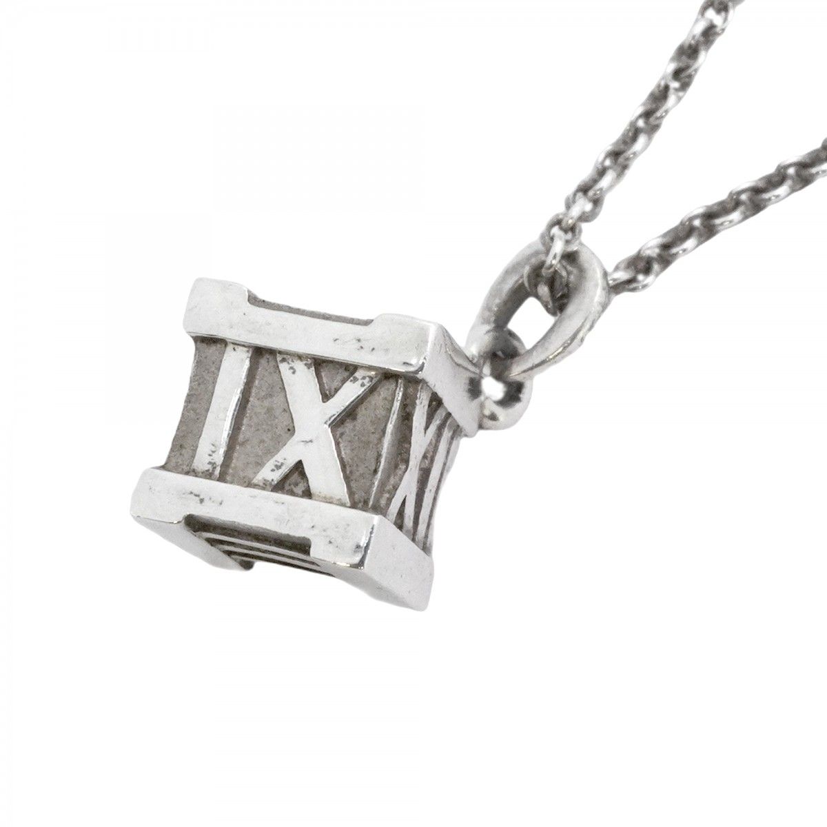 6jbb0652-k】ティファニー ネックレス アトラスキューブ シルバー925