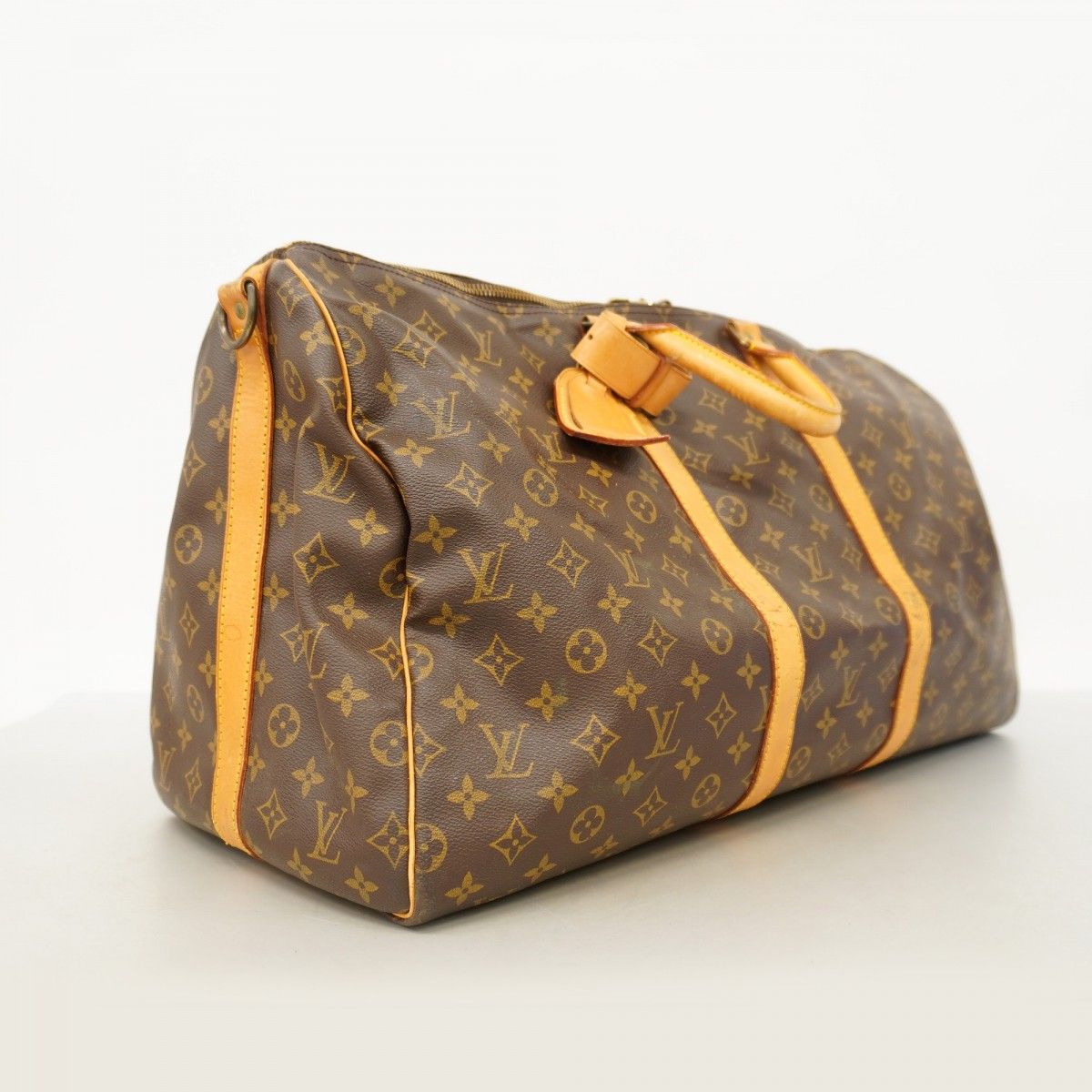 6bd5718】ルイヴィトン ボストンバッグ モノグラム キーポルバンド