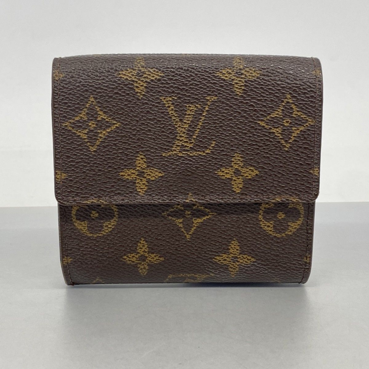 6ca0057-k】ルイヴィトン 三つ折り財布 モノグラム ポルトモネビエ