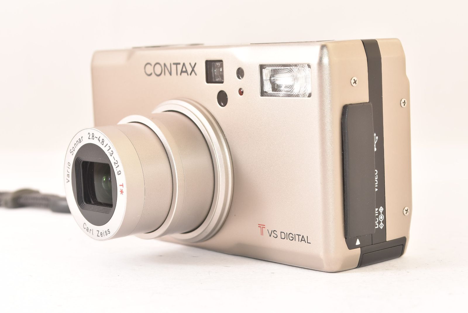 ☆美品☆ CONTAX コンタックス TVS DIGITAL シルバー コンパクト
