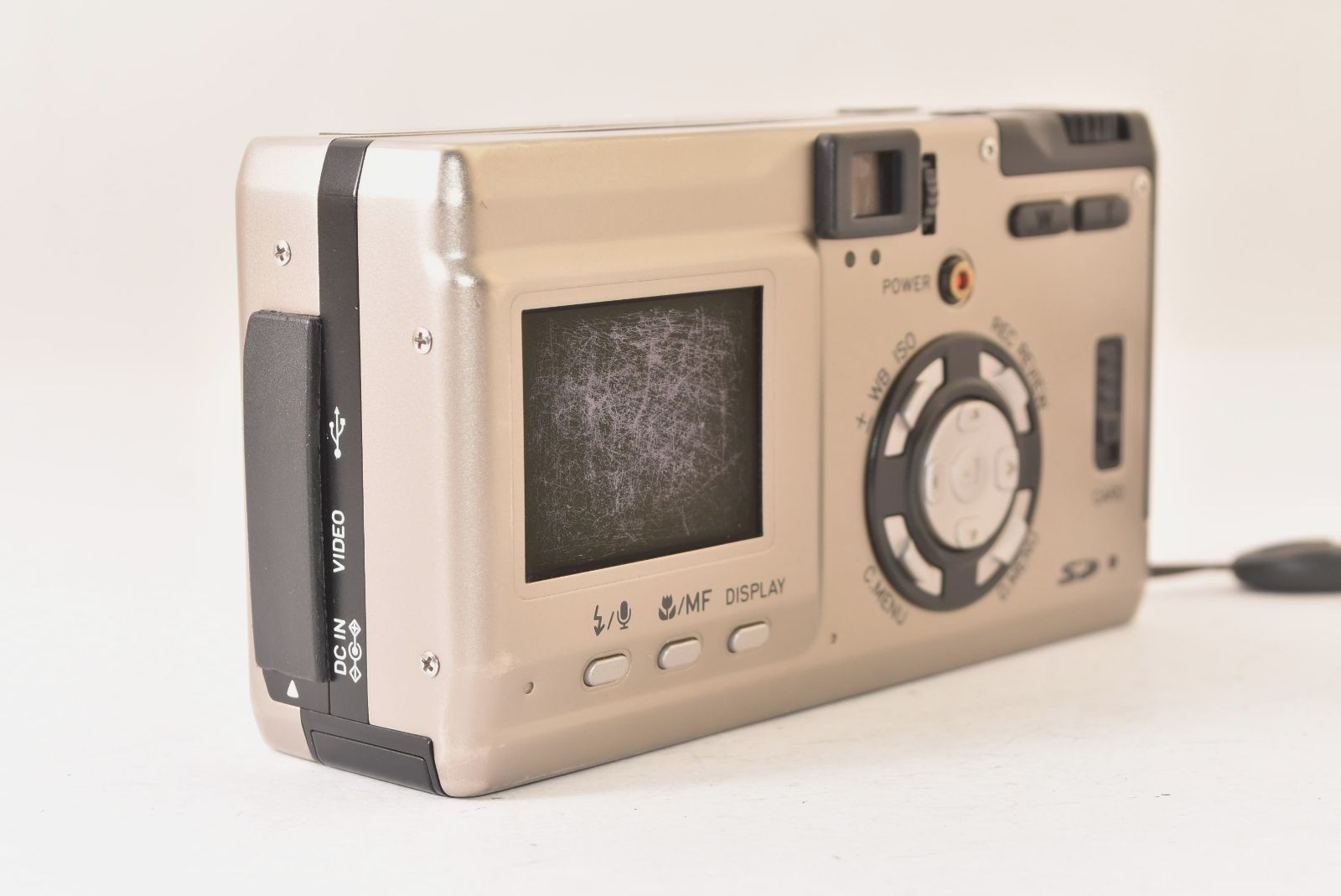 ☆美品☆ CONTAX コンタックス TVS DIGITAL シルバー コンパクト