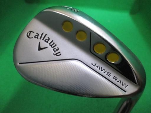 中古】 キャロウェイ JAWS RAW クロムメッキ 58°/10°S ウェッジ WG NS