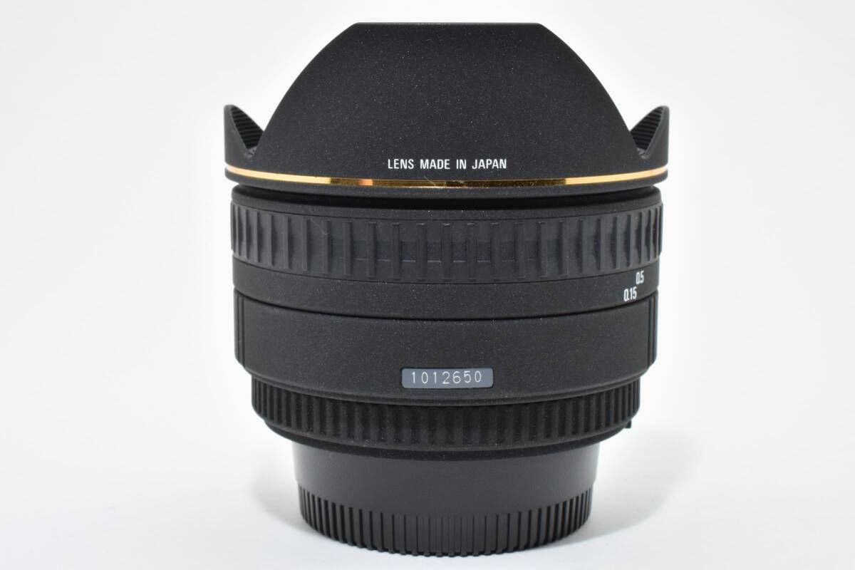 ☆極上品☆シグマ SIGMA 15mm F2.8 EX FISHEYE 180° ニコン用