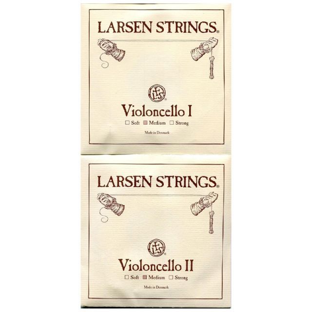 ラーセン LARSEN STRINGS チェロ AD弦 セット / A,D Cello set 4/4 Medium ラーセン ストリングス