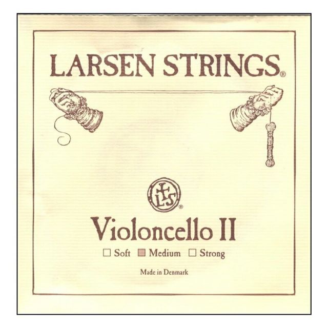 ラーセン LARSEN STRINGS 弦 D スチール / クロムスチール巻 Cello ( チェロ ) 用 ラーセン ストリングス 【ネコポス】 日時指定非対応/郵便受けへお届け