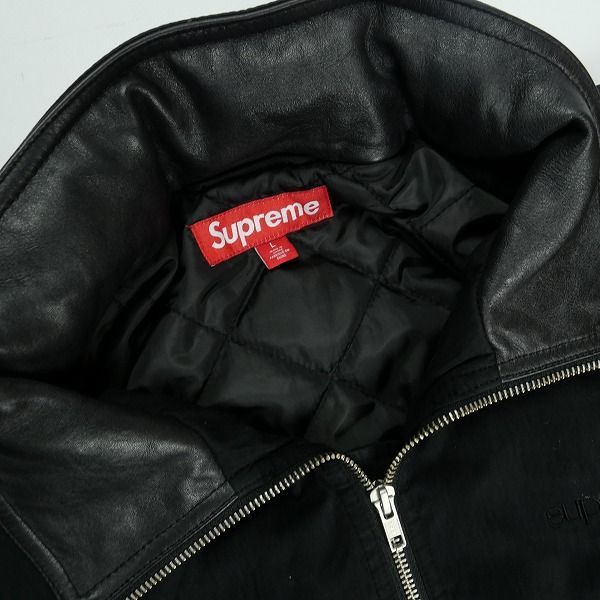 Size【L】 SUPREME シュプリーム 25SS Leather Collar Utility Jacket