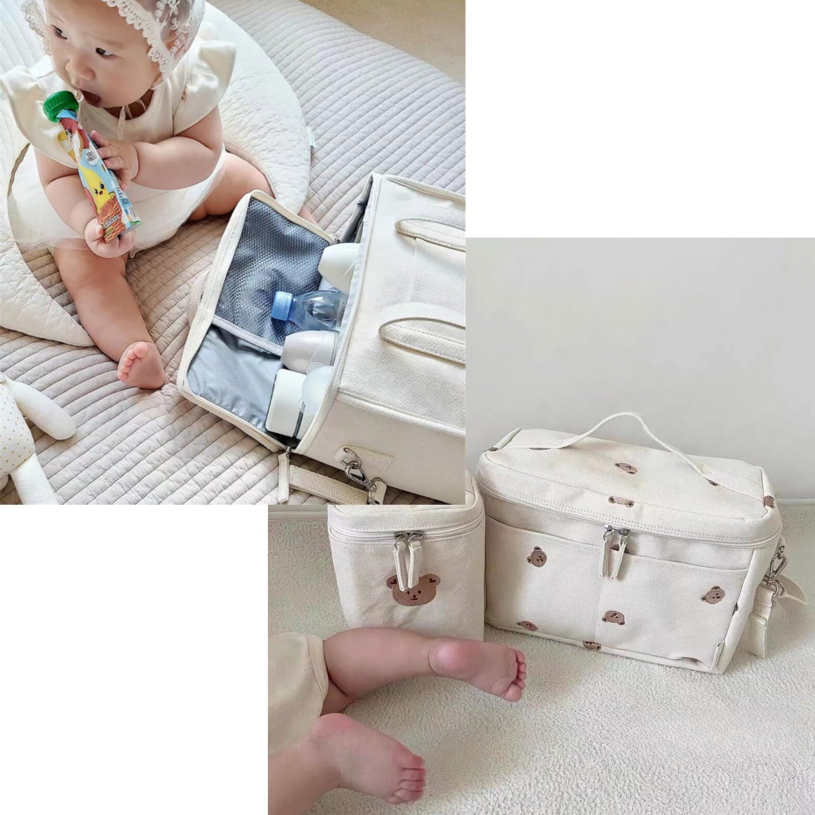 ハルジオ] マザーズバッグ ショルダー ママバッグ ベビーカー