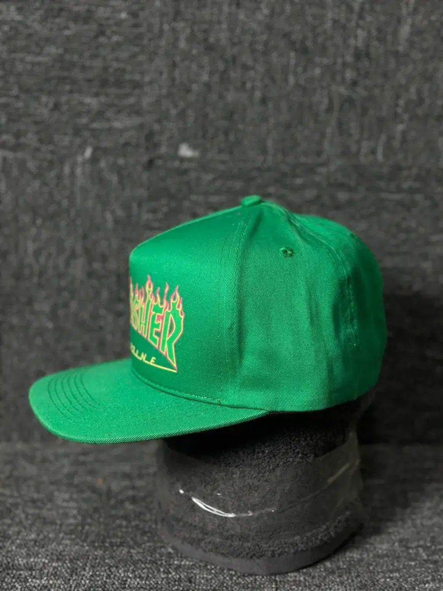 Thrasher トラッシャー グリーン ボールキャップ - メルカリ