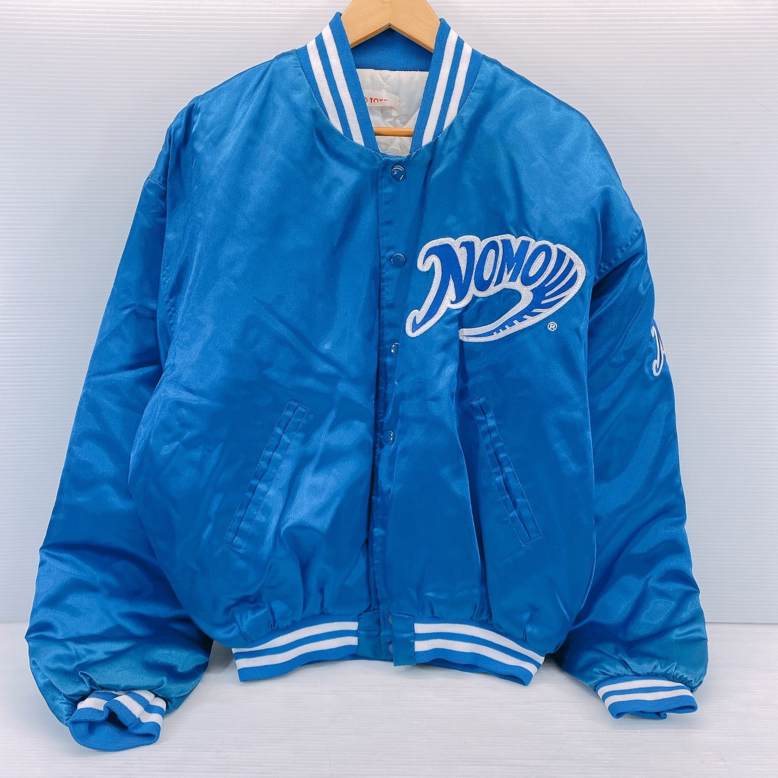 □【非売品】TOYOTA 90s NOMO スタジアムジャンパー コラボ スタジャン