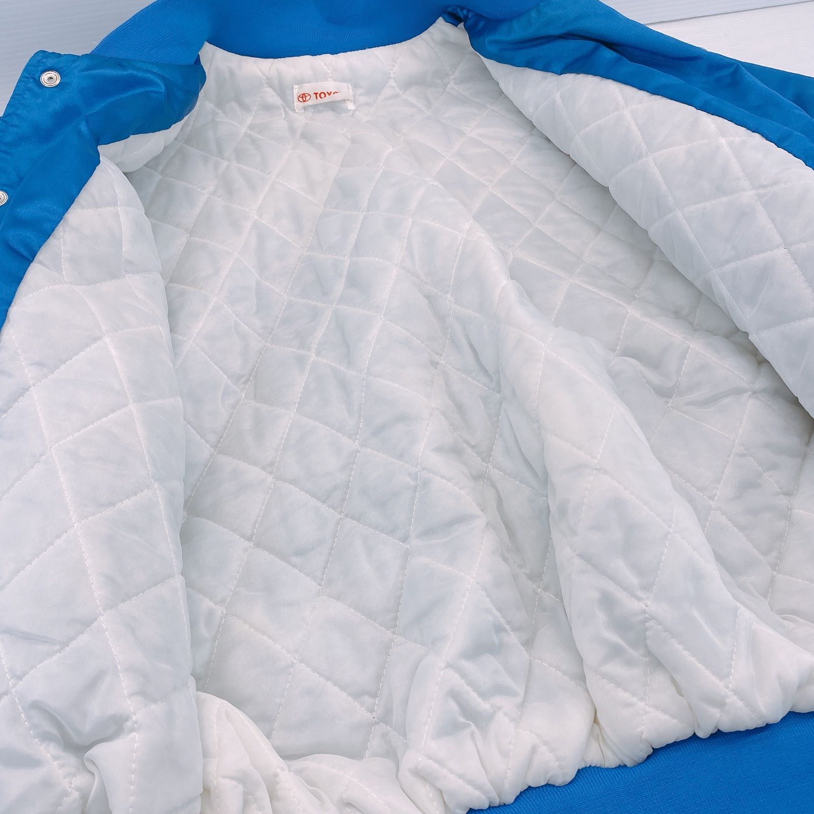 □【非売品】TOYOTA 90s NOMO スタジアムジャンパー コラボ スタジャン