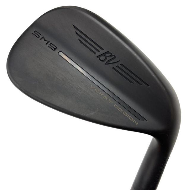 中古】 タイトリスト VOKEY SPIN MILLED SM9 ジェットブラック 48°/10
