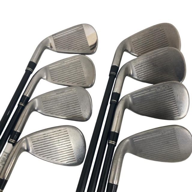 中古】 テーラーメイド BURNER PLUS 8S アイアンセット IR RE-AX