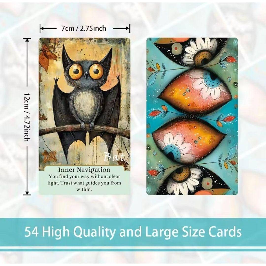 新品】動物テーマのオラクルカード 54枚 12cm×7cm - メルカリ