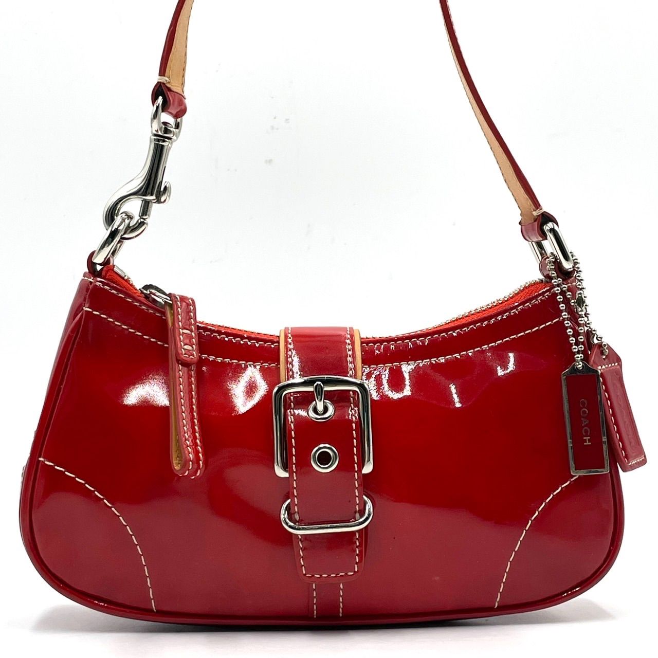 美品○ COACH コーチ ショルダーバッグ ワンショルダー アクセサリー 