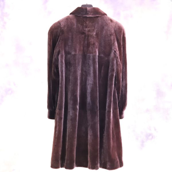 本物 極上品 サガミンク 最高級シェアードミンクファー毛皮ロング