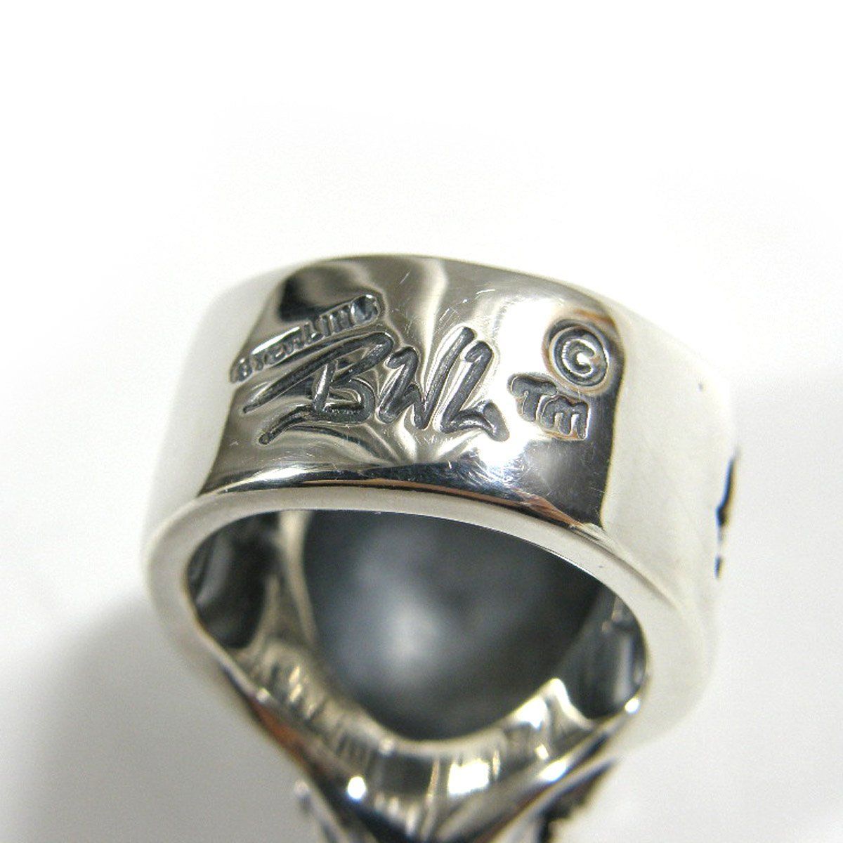 新品】 Bill Wall Leather ／ ビルウォールレザー Large Dog Head Ring