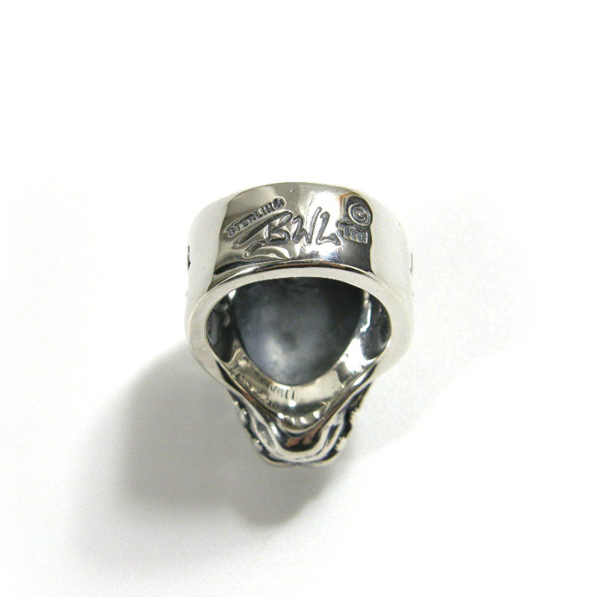 新品】 Bill Wall Leather ／ ビルウォールレザー Large Dog Head Ring
