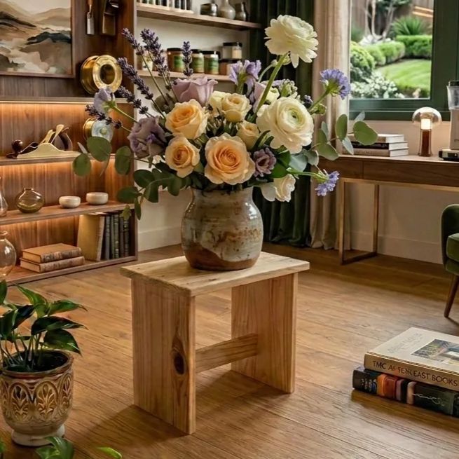 4個セット】天然木のミニスツール(無垢仕上げ) - メルカリ