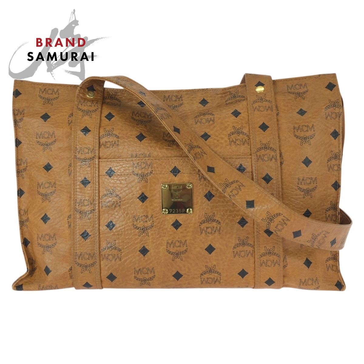 MCM エム シー エム ヴィンテージ ヴィセトス ブラウン キャメル