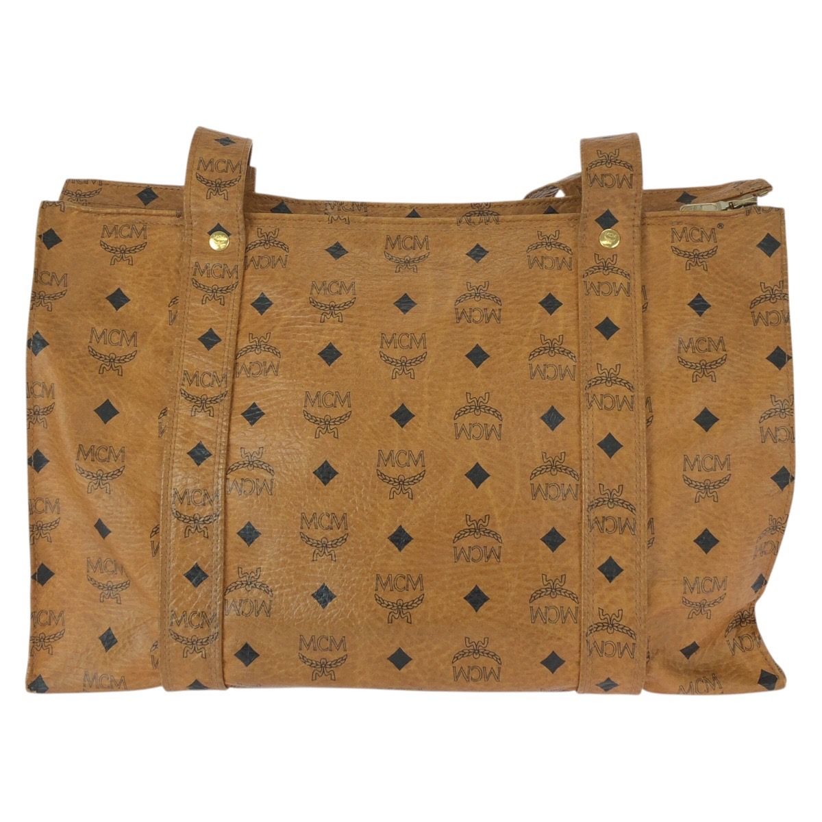 MCM エム シー エム ヴィンテージ ヴィセトス ブラウン キャメル