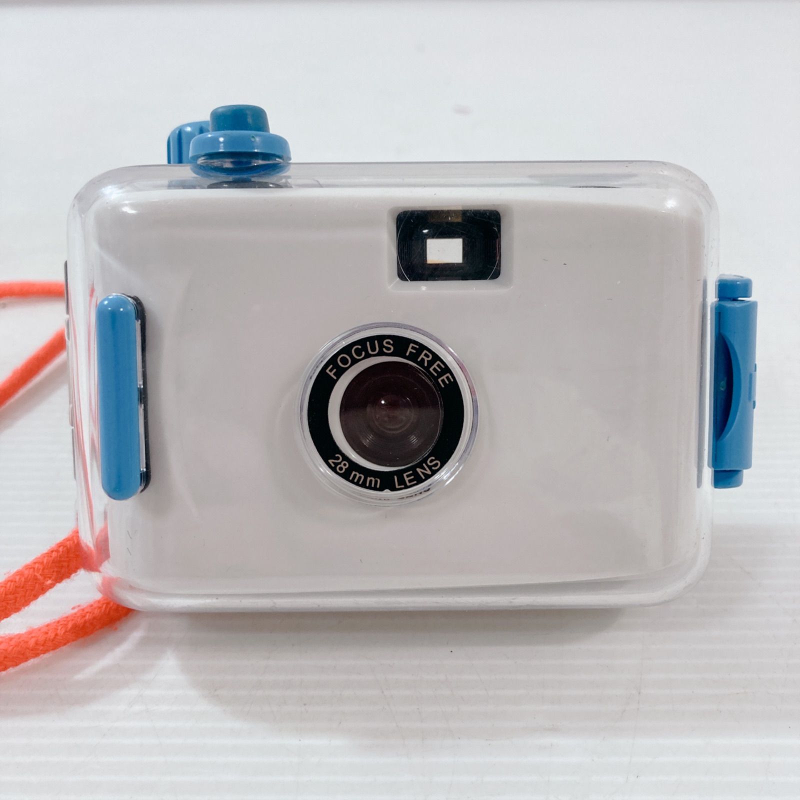 防水ケース付き 35mmフィルムカメラ トイカメラ フォーカスフリー