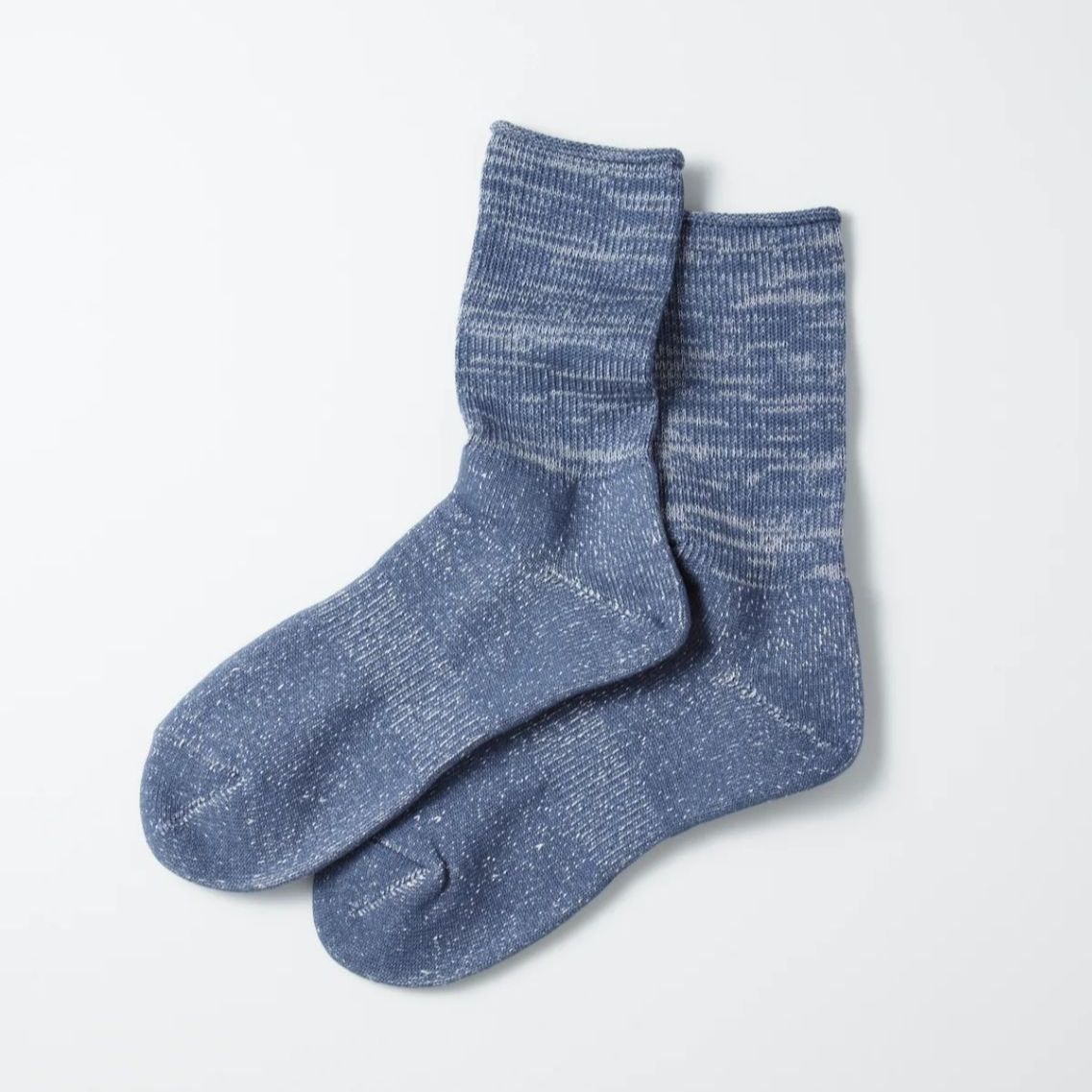 新品未使用 ROTOTO ロトト 和紙パイル クルーソックス L(27-29cm