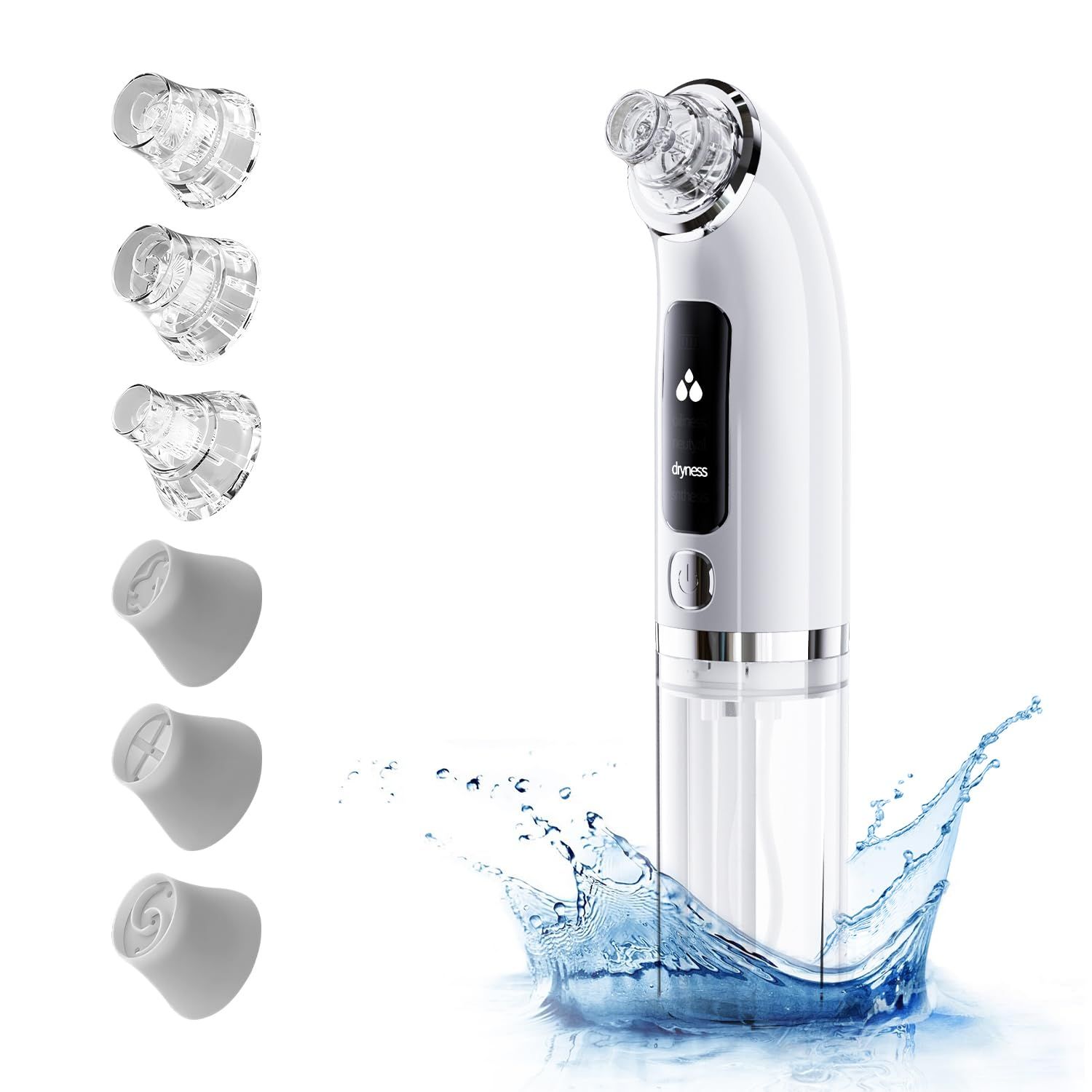 毛穴吸引器【2026年アップグレード】 6種類吸引ヘッド 4段階吸引力