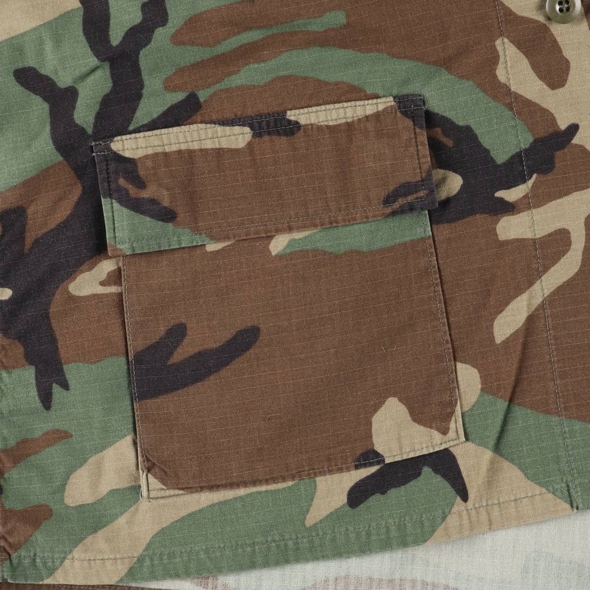 古着 90年代 迷彩柄 ウッドランドカモ B.D.U ミリタリージャケット USA