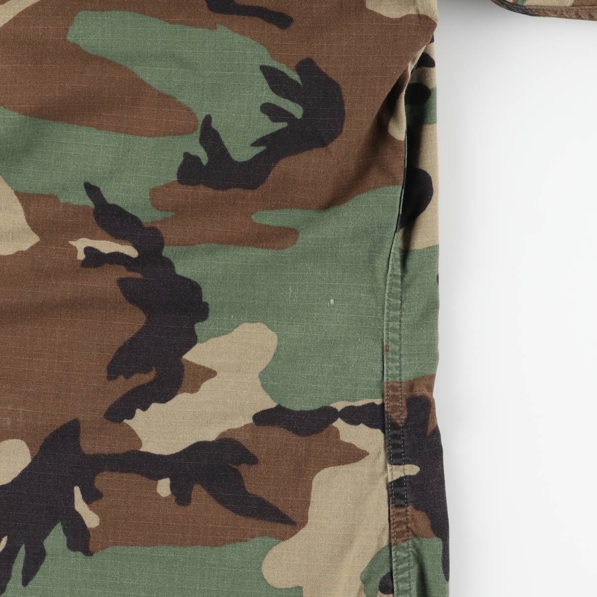 古着 90年代 迷彩柄 ウッドランドカモ B.D.U ミリタリージャケット USA