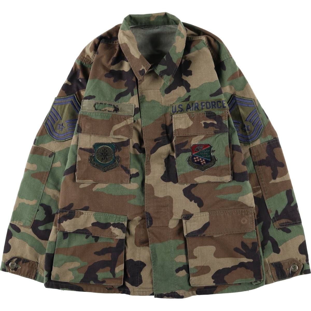 米軍実物ACU 迷彩柄ミリタリージャケット古着SMALL X-SHORT 古着 米軍実