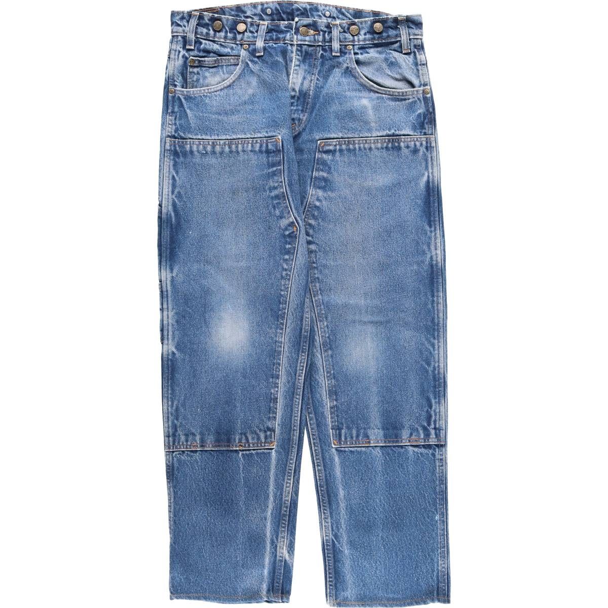 古着 プリズンブルース PRISON BLUES ダブルニー デニムペインター