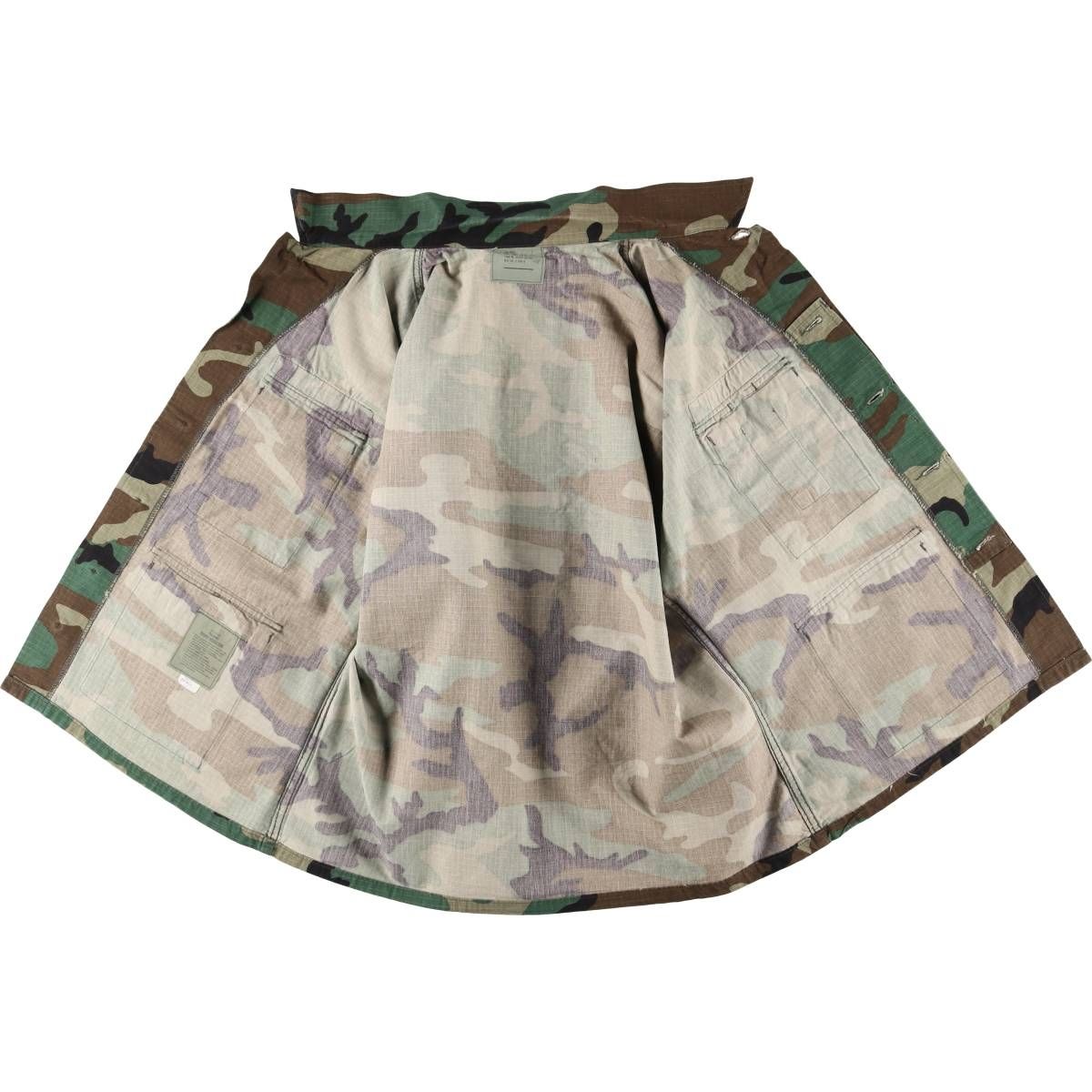 古着 米軍 TRU SPEC 迷彩柄 ウッドランドカモ B.D.U ミリタリー 