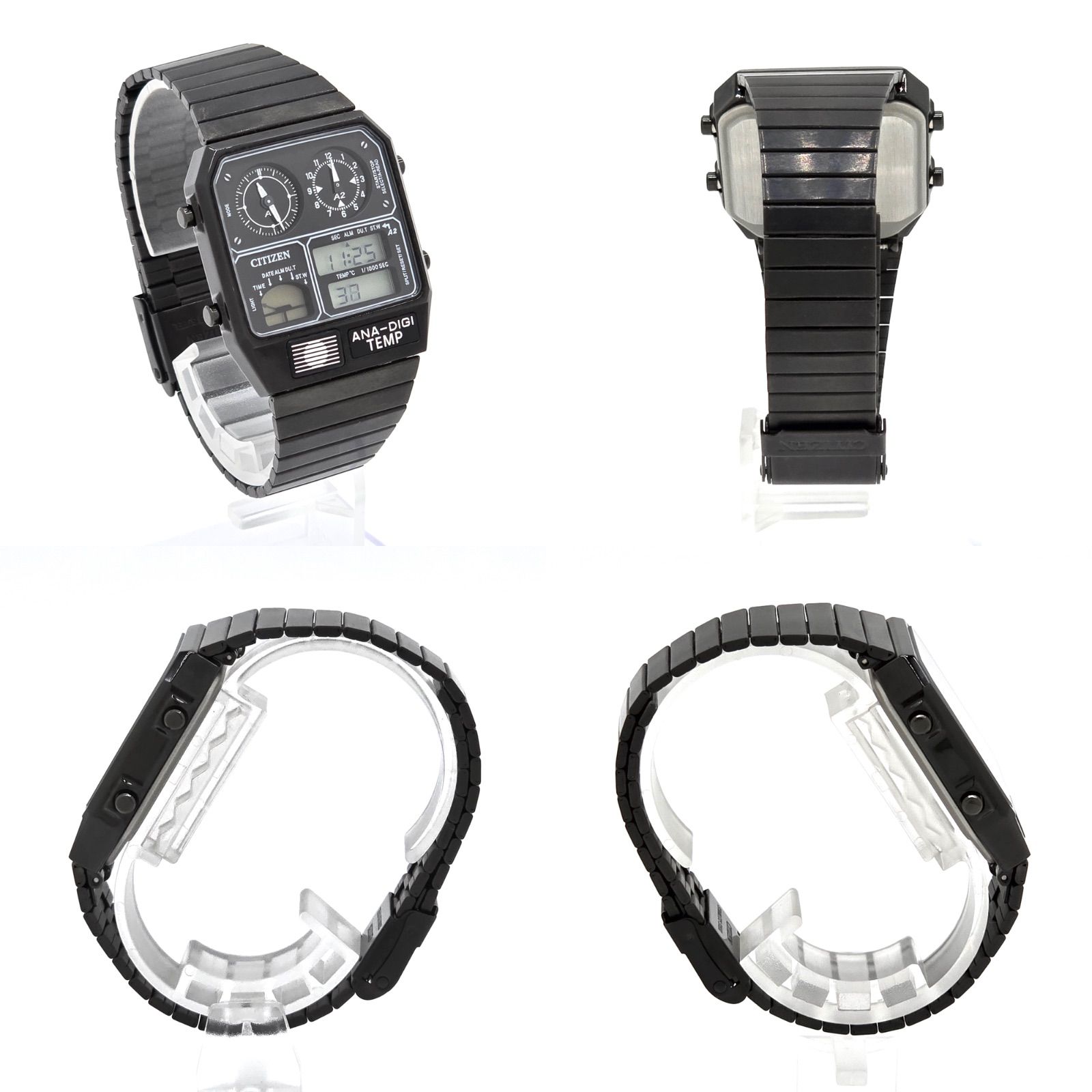CITIZEN シチズン JG2105-93E レコードレーベル アナデジテンプ 