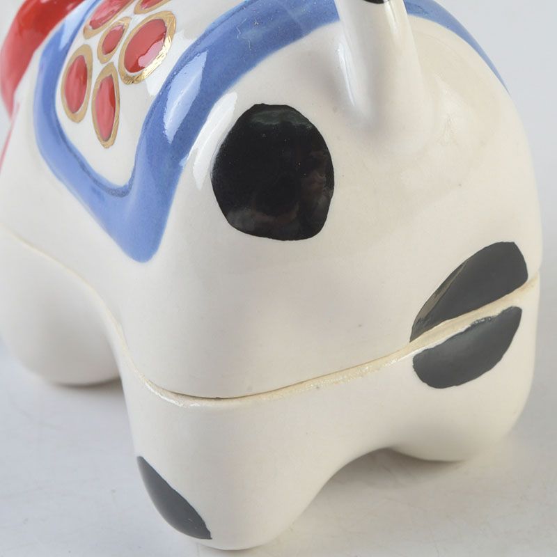 茶道具 萬古焼 加賀瑞山造 干支 張子犬香合 共箱 V S740 - メルカリ