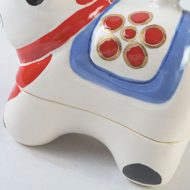 茶道具 萬古焼 加賀瑞山造 干支 張子犬香合 共箱 V S740 - メルカリ