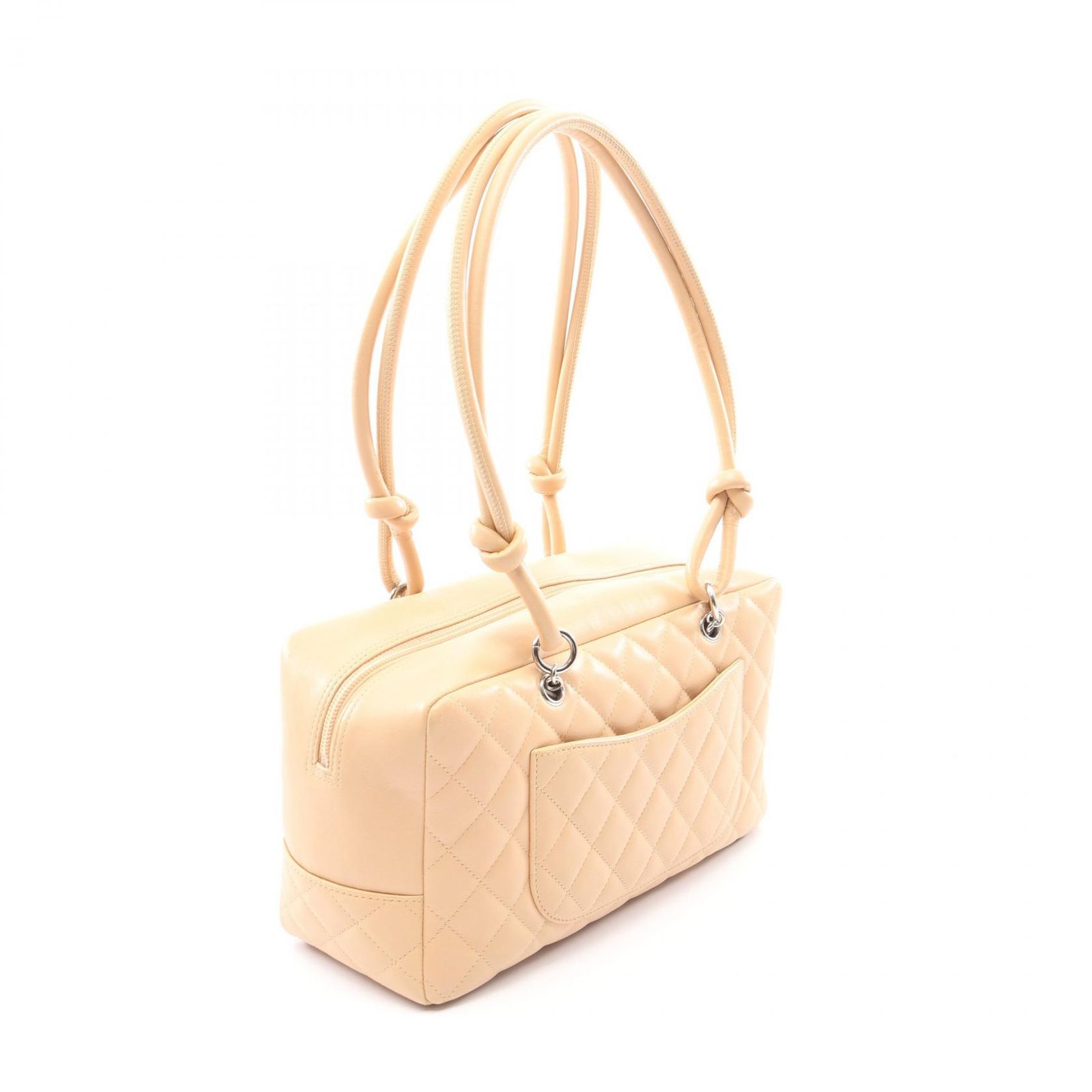 シャネル CHANEL ショルダーバッグ カンボンライン ボーリングバッグ 