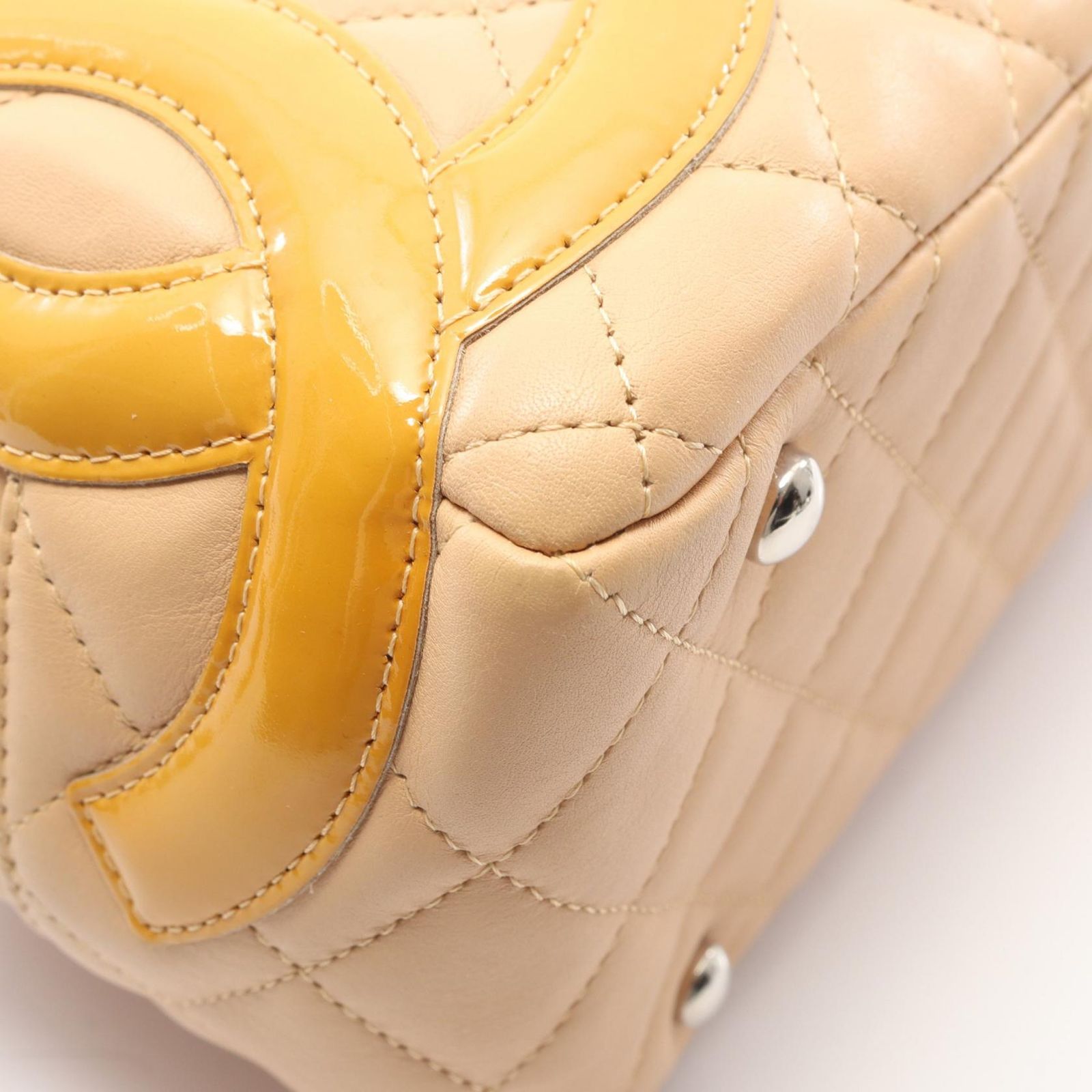 シャネル CHANEL ショルダーバッグ カンボンライン ボーリングバッグ 