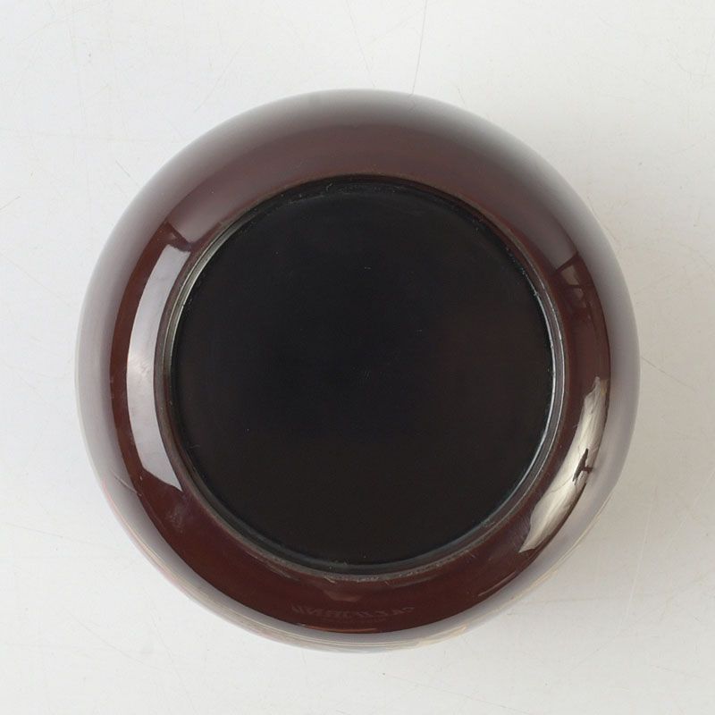 茶道具 蒔絵師 一瓢斎造 片水車蒔絵 平棗 共箱 V S742 - メルカリ