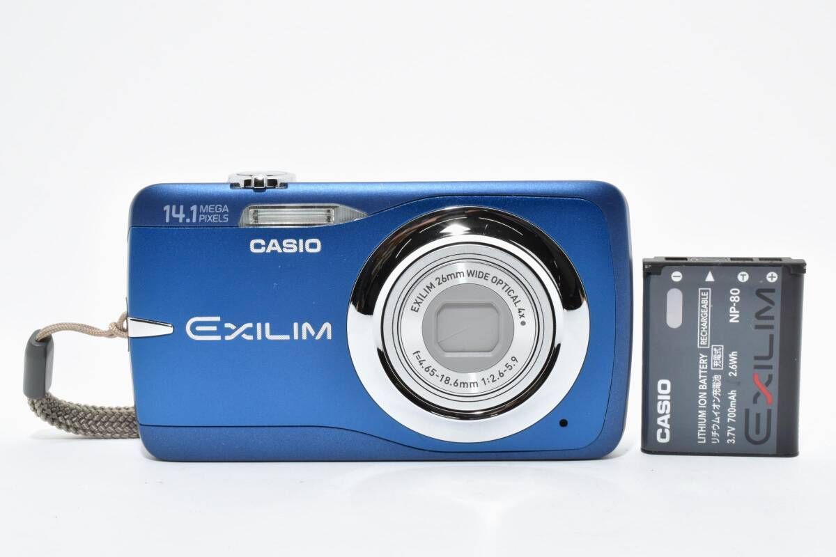 ☆美品☆カシオ CASIO EXILIM EX Z550 ブルー☆ W0250＃4472 - メルカリ