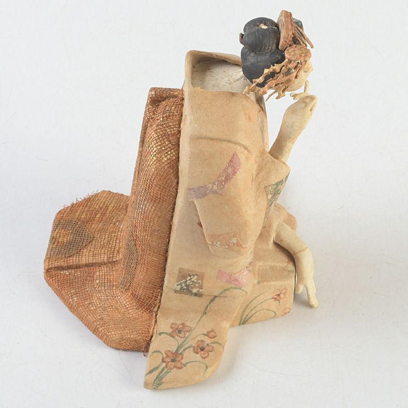 日本人形 木目込み人形 舞妓人形 在銘 時代箱付 C S743 - メルカリ