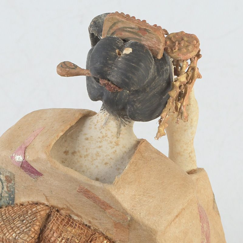 日本人形 木目込み人形 舞妓人形 在銘 時代箱付 C S743 - メルカリ