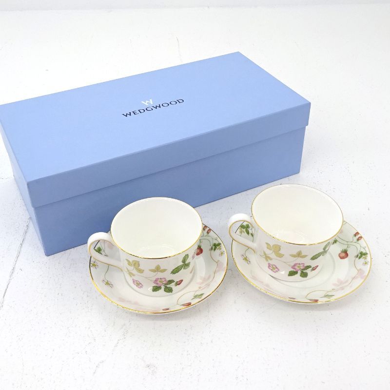 三重店】WEDGEWOOD ウェッジウッド ワイルドストロベリー カップ