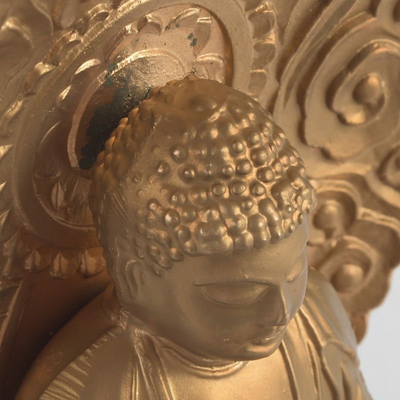 仏教美術 古銅鍍金 大日如來座像 仏像 C S745 - メルカリ