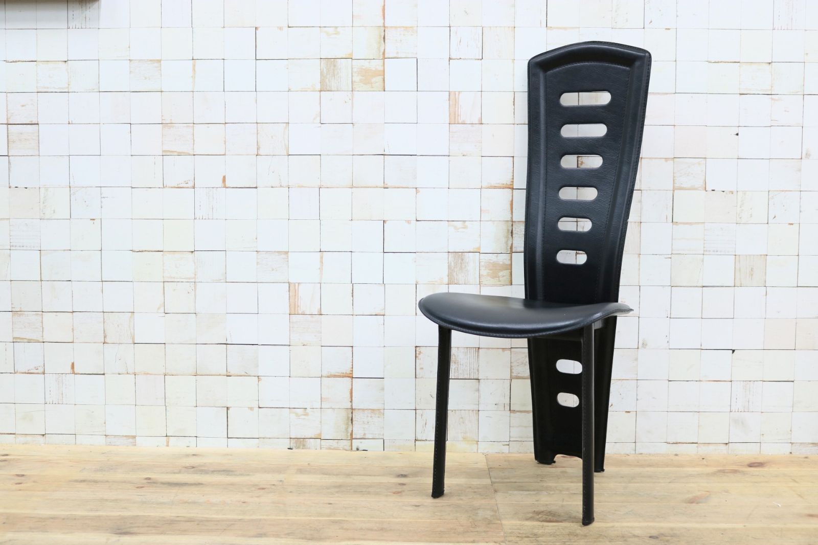 GMHS435A◯IDC大塚家具 ダイニングチェア ハイバックチェア アームレス