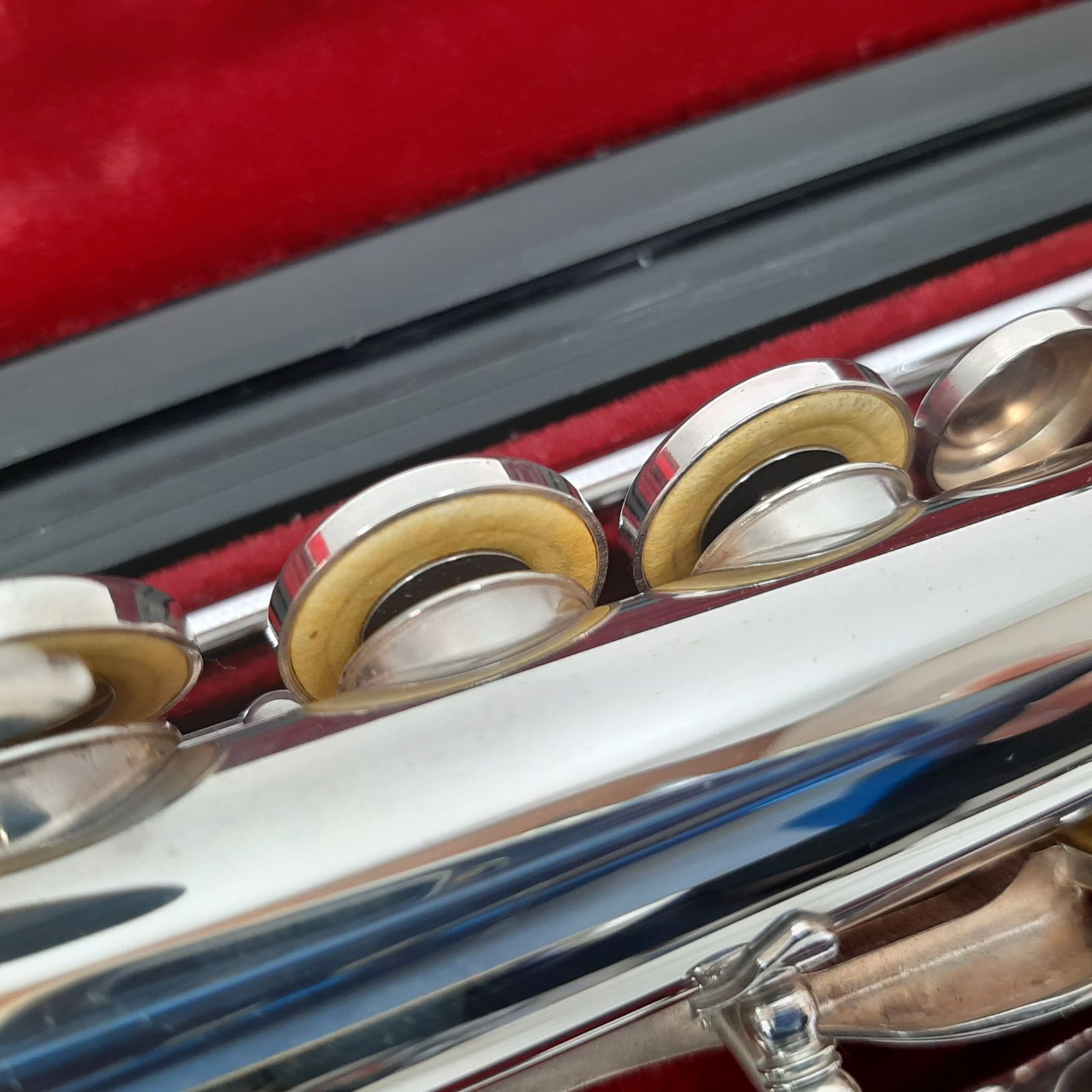 YAMAHA YFL-211S Eメカ ヤマハ フルート ハードケース付き 257414